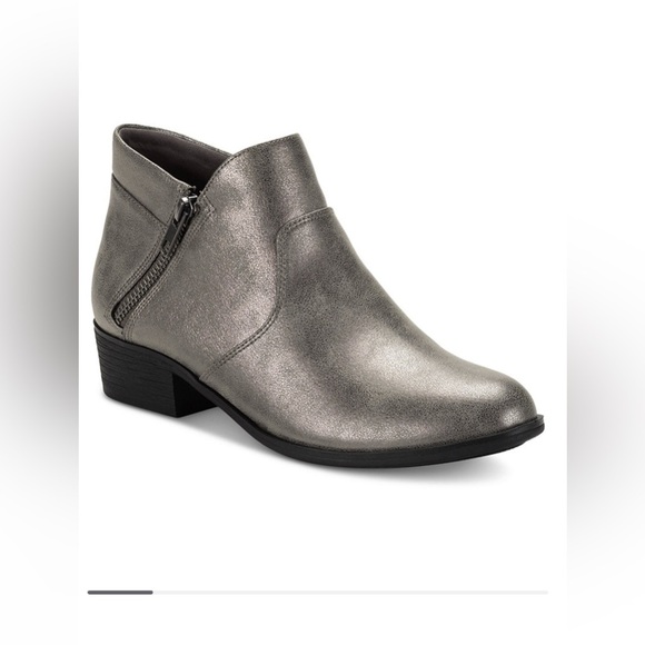 Sun + Stone Women's Adelinee Double Zip Ankle Booties - Picture 1 of 11